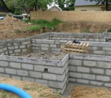 Photo de l'&eacute;l&eacute;vation du vide sanitaire n&deg;10