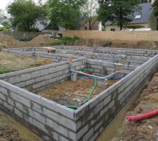 Photo de l'&eacute;l&eacute;vation du vide sanitaire n&deg;11