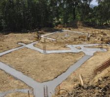 Fondations de la maison