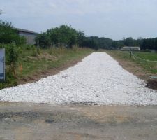 L'entrée et son chemin d'accès