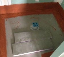 Douche à l'italienne