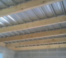 Toit coté chambre