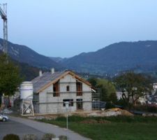 Une vue de la facade ouest