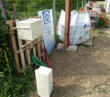 Boite aux lettres installée en temporaire