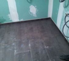 Carrelage de la salle de bain