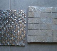 Mosaïque pour le WC