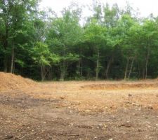 Terrassement termin&eacute;