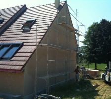 Enduit Façade Ouest