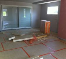 Installation du TMS (cot&eacute; salle &agrave; manger)