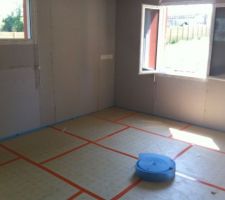 Installation du TMS (cot&eacute; salon)