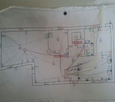 Plan électrique du rdc