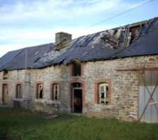 Facade de la maison 29 mètres