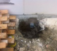 1ere sortie raccordement Eaux Usées