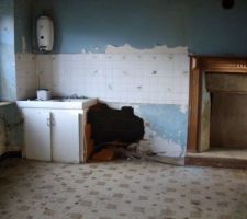 Future emplacement de la chambre principale.