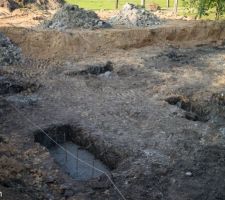 Puits de 2 à 2,5m de profondeur
