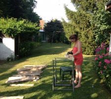 C'est parti pour le pon&ccedil;age !