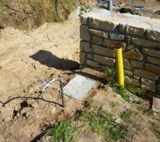 Nouvel emplacement du compteur d'eau