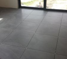 Carrelage du rez de chaussé