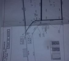 Voila le terrain (lot A)