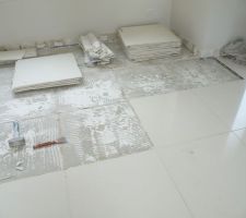 Changement du carrelage