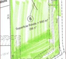 Projet de changement de l'entr&eacute;e sur le terrain.