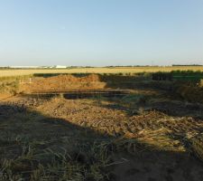 Terrassement de la maison