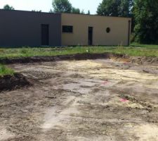 Après quelques heures, ça prend forme
