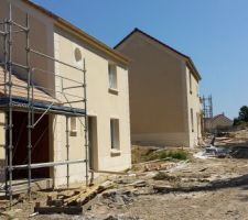 Vue sur les lots 19 et 18