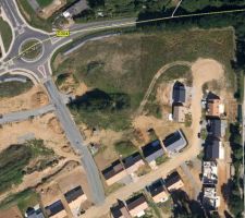 Photo a&eacute;rienne la milesse.