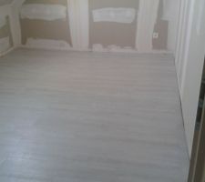 Pose lames chambre 3