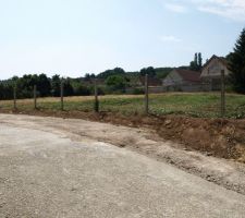 Vue de la maison où nous sommes actuellement locataires