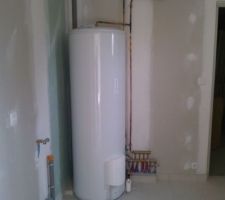 Cellier. ballon en place