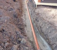 Evacuation des eaux de pluies vers cuve