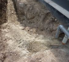 Evacuation des eaux de pluies vers cuve