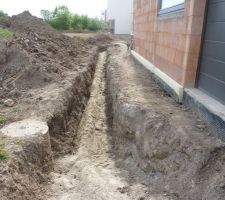 Evacuation des eaux de pluies vers cuve