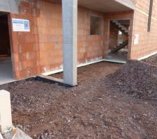 Isolation du sous bassement terminé