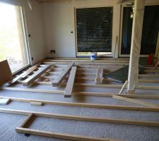 Pose du plancher