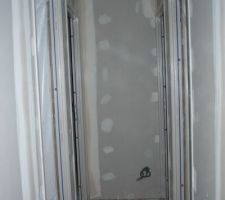 Couloir de l'etage qui conduit au chambres