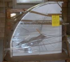 Réception de la baignoire