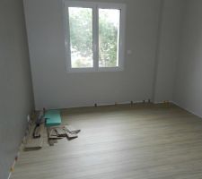Parquet chambre rdc