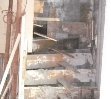 Escalier b&eacute;ton