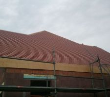 Facade sur limite quasiment terminé reste plus que les coupes