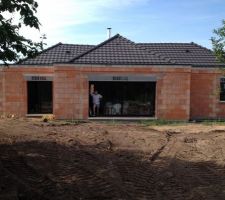 Et voici enfin la maison vue de derrière