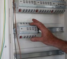 Réalisation du tableau domotique KNX HAGER