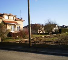 Terrain vu de devant