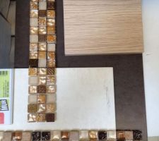 Choix du carrelage de la SDB commune. Carr&eacute; couleur du meuble de SDB