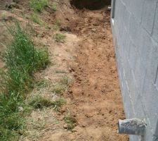 Apr&egrave;s nettoyage et remblais pour &eacute;viter que les artisans ne recommencent