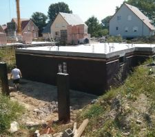 Et voilà la maison bien emballée.