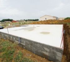 Chape liquide coulée !!