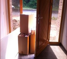 Les cartons arrivent